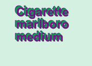 Marlboro Medium cigarettes